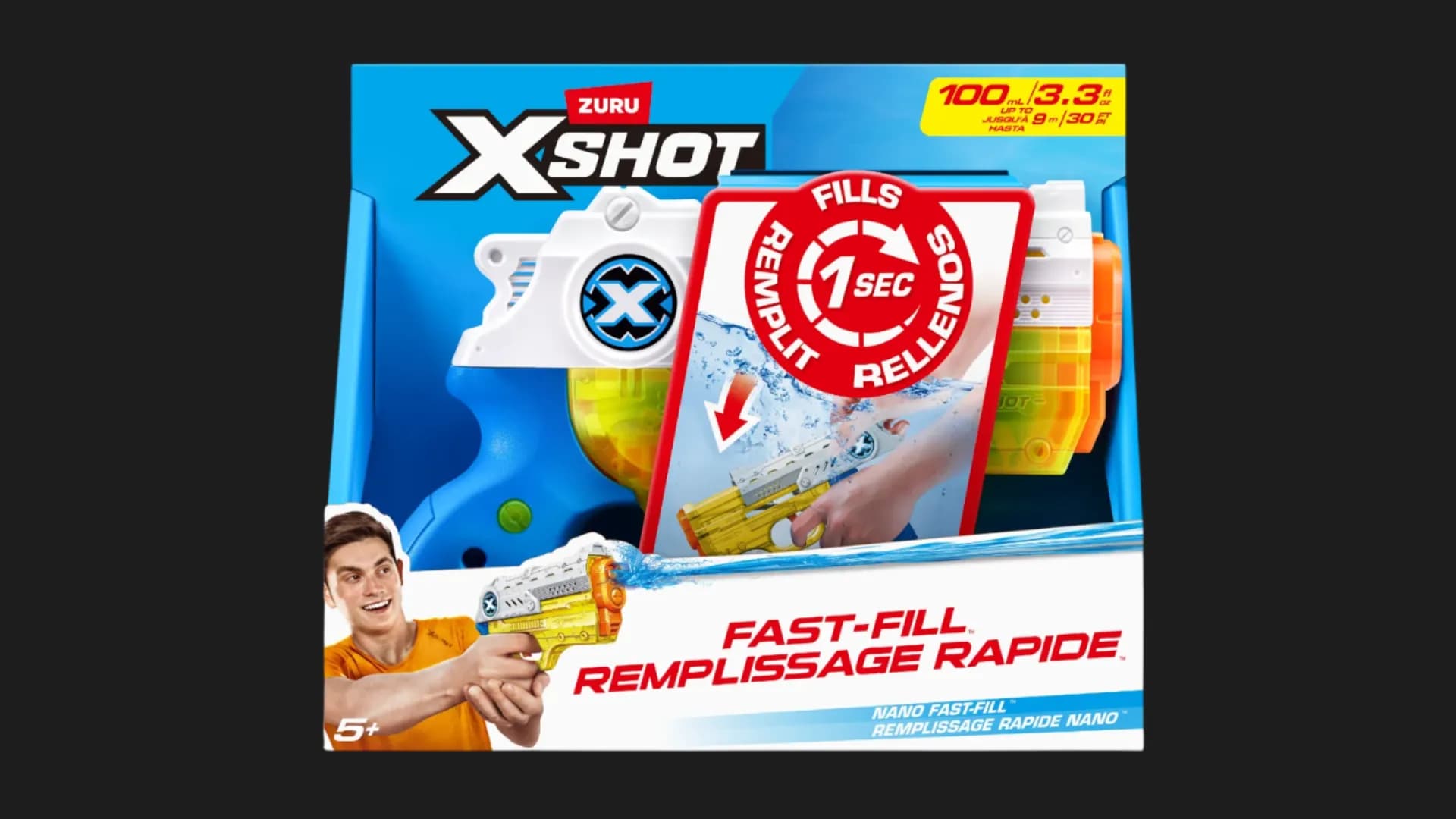 Водяной бластер X-Shot Fast-Fill Nano (56333R)