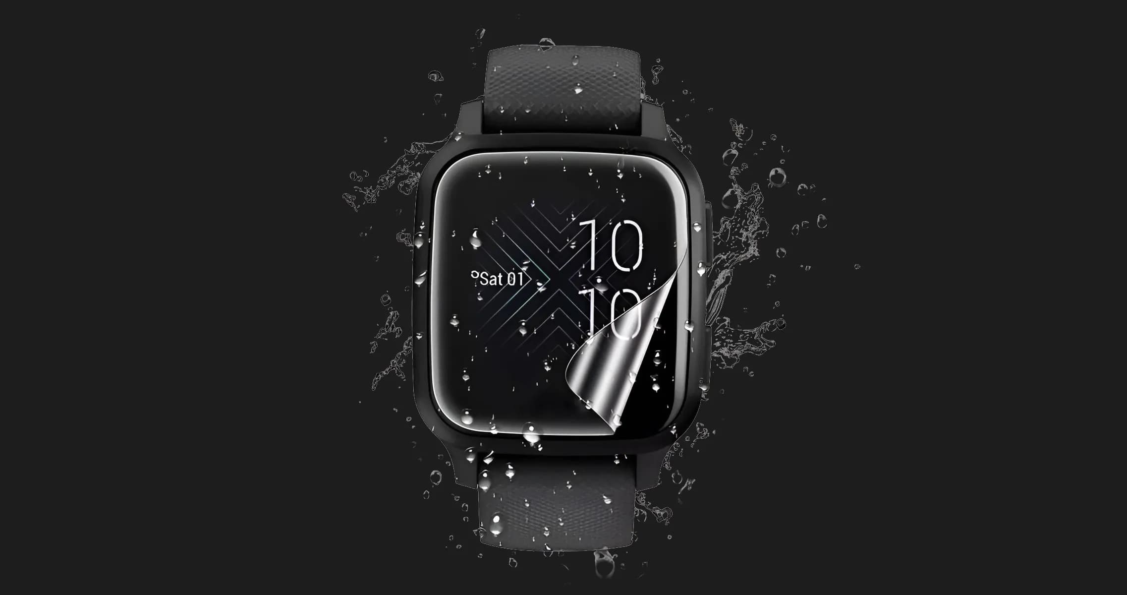 Защитная пленка Hydrogel Pro для Garmin Venu SQ