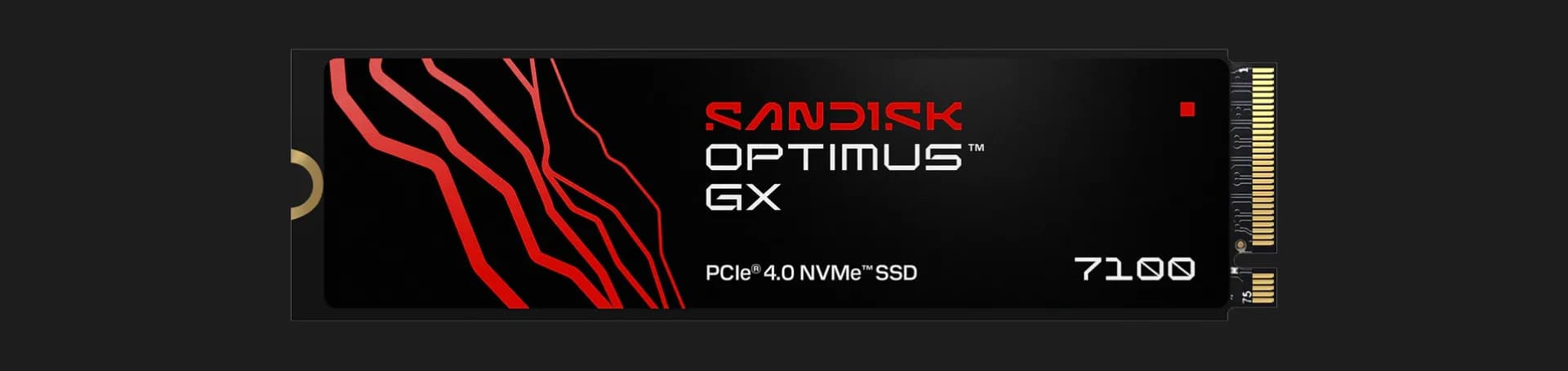 Накопитель SSD SanDisk Optimus GX 7100 1TB NVMe PCIe 4.0 (SDSP71100TAN-000E0)