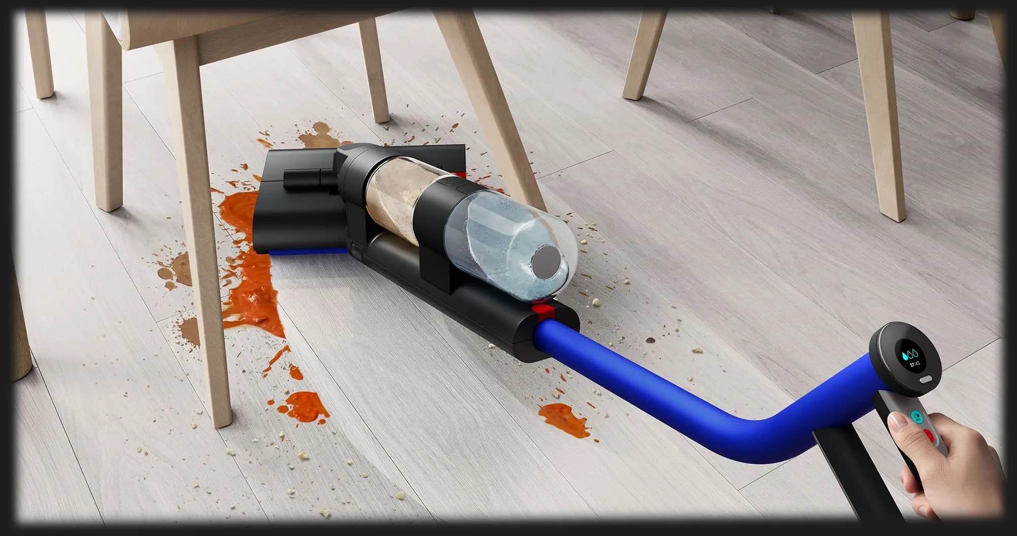 Пылесос для влажной уборки Dyson WashG1 (Electric Brake Blue/Black)