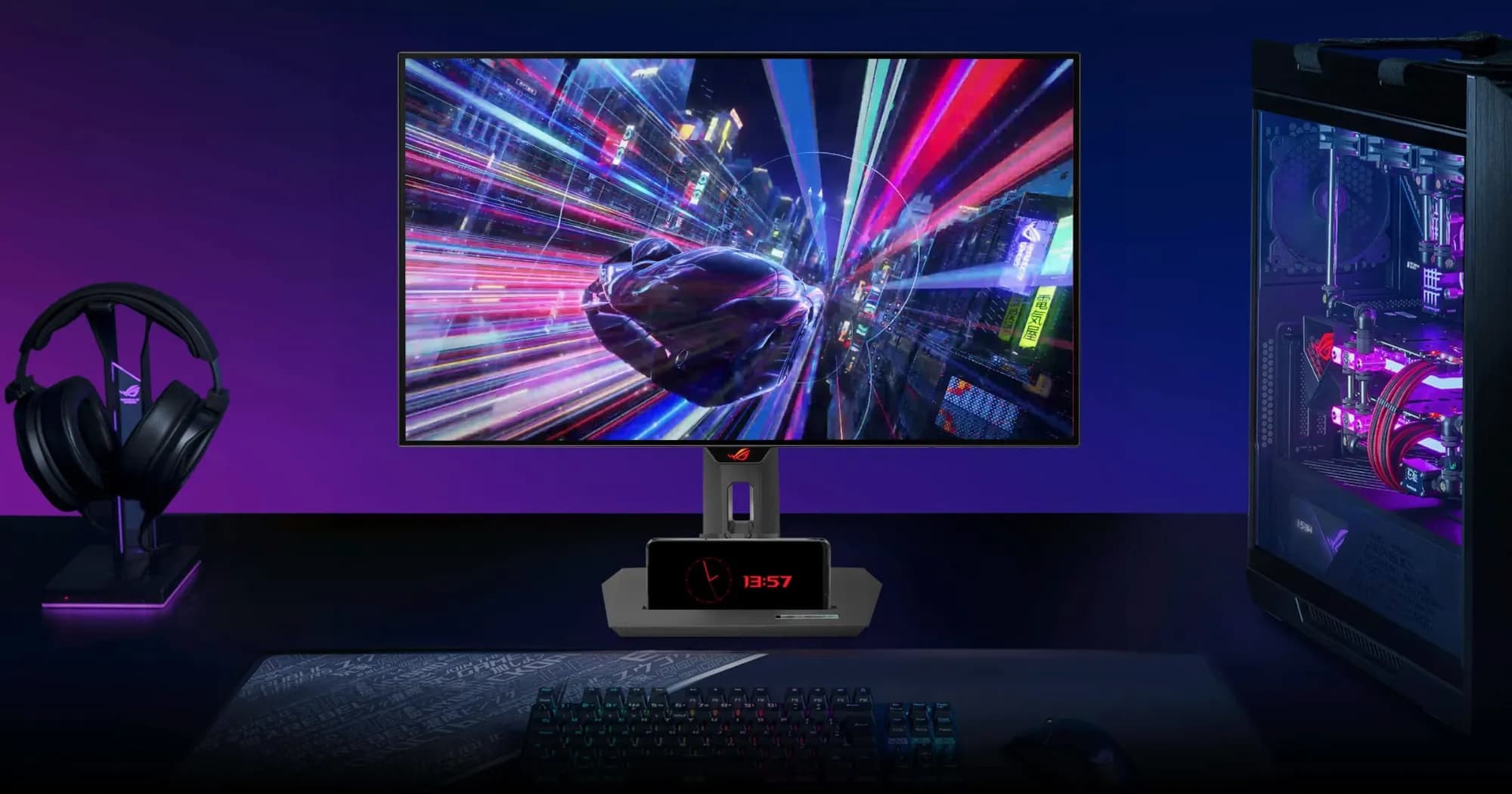 Монитор ASUS 26.5" ROG Strix XG27ACDNG OLED 360Hz 90LM0AN0-B01970 (UA)