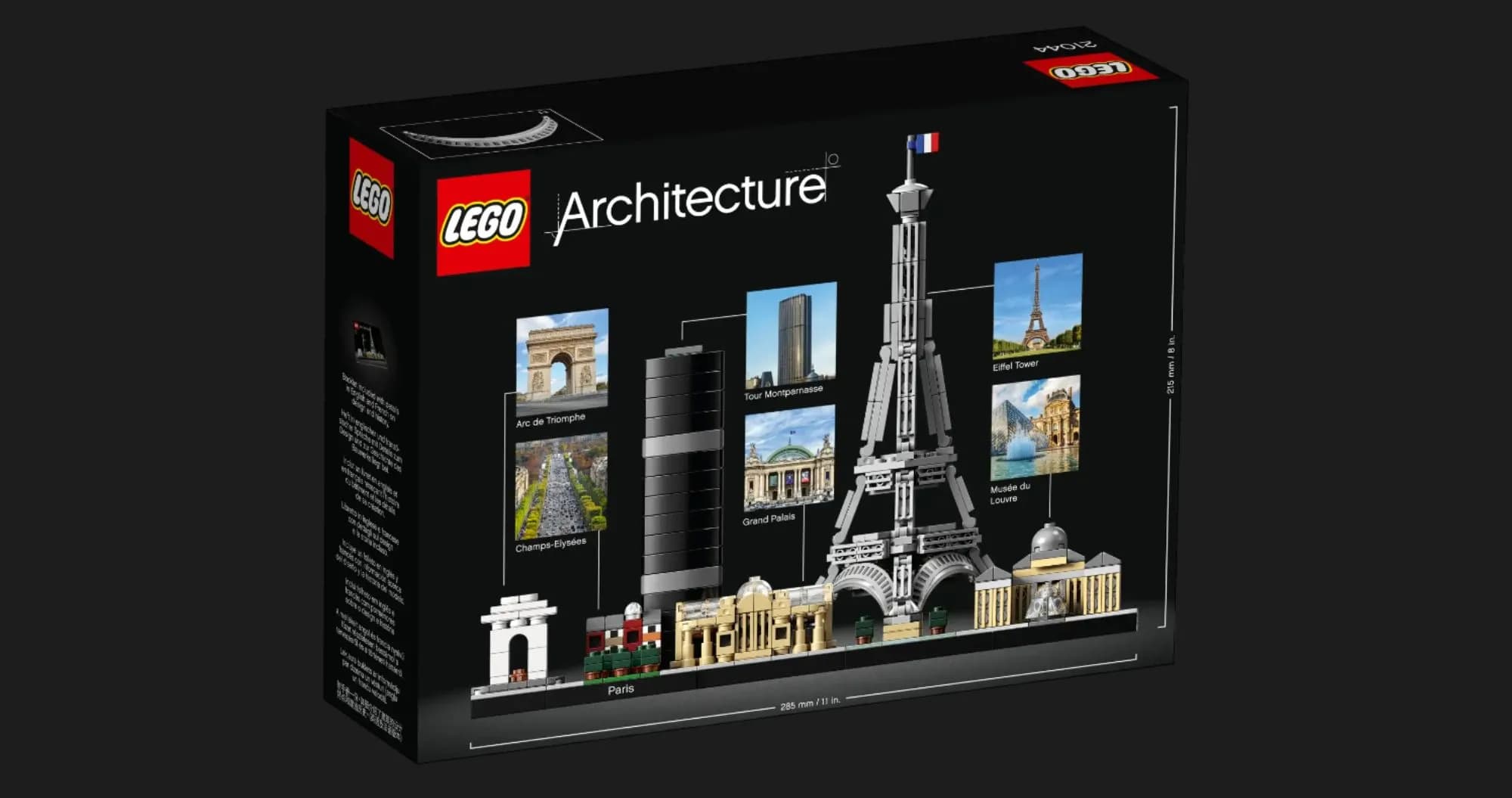 Конструктор LEGO Architecture Париж (21044)