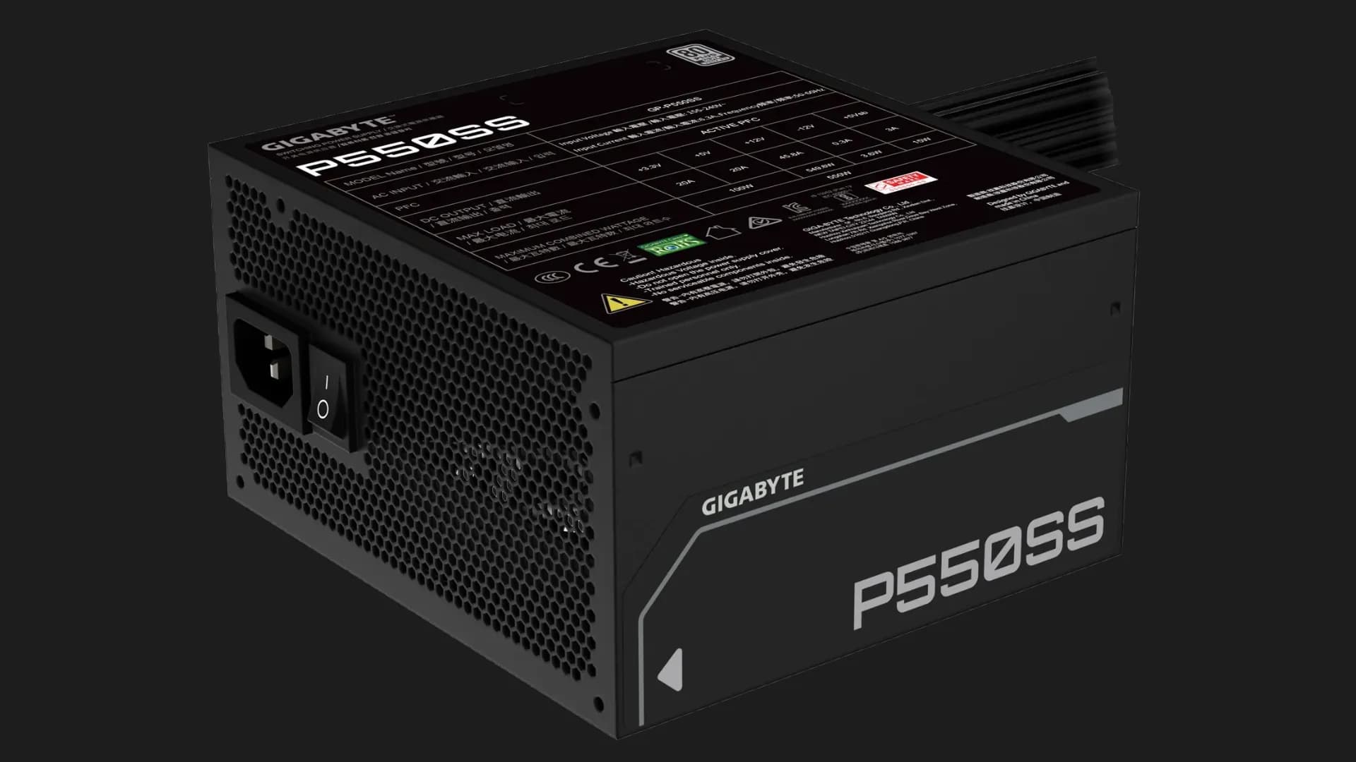 Блок питания Gigabyte GP-P550SS 550W (GP-P550SS)