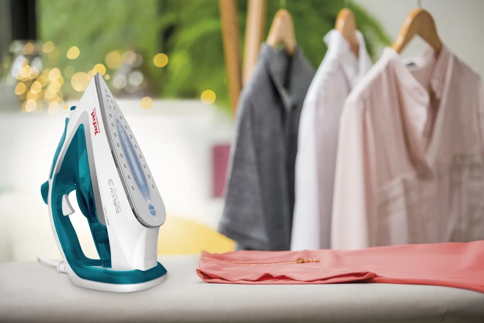 Утюг Tefal FV5718E0 (White/Turquoise)