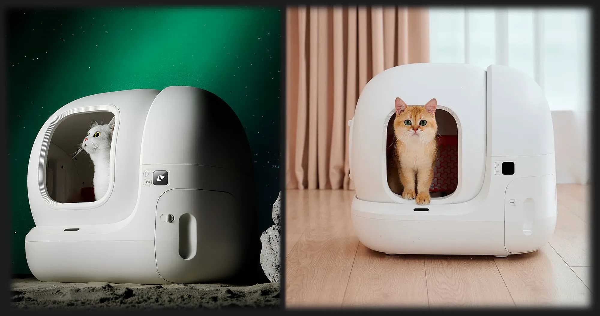 Смарт автоматический лоток PETKIT Pura Max Self-Cleaning Cat Litter Box (White)