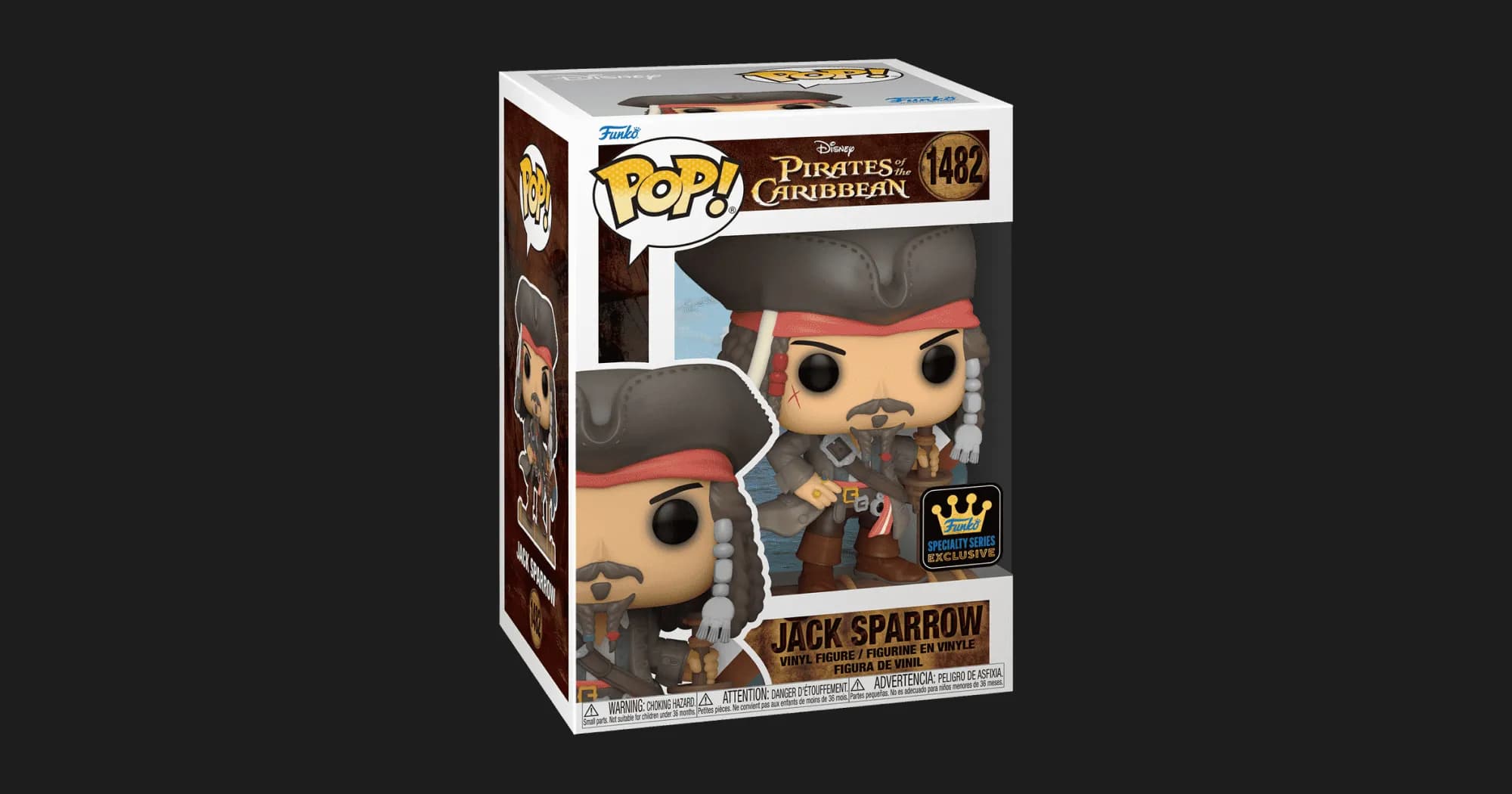 Фигурка Funko Pop! серии Пираты Карибского моря — Джек Воробей (81940)