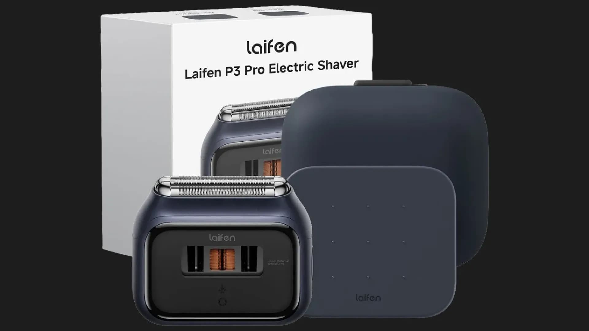 Электрическая бритва Laifen P3 Pro Gift Set (Dark Blue)(1ER91-L-XX-BE-001)