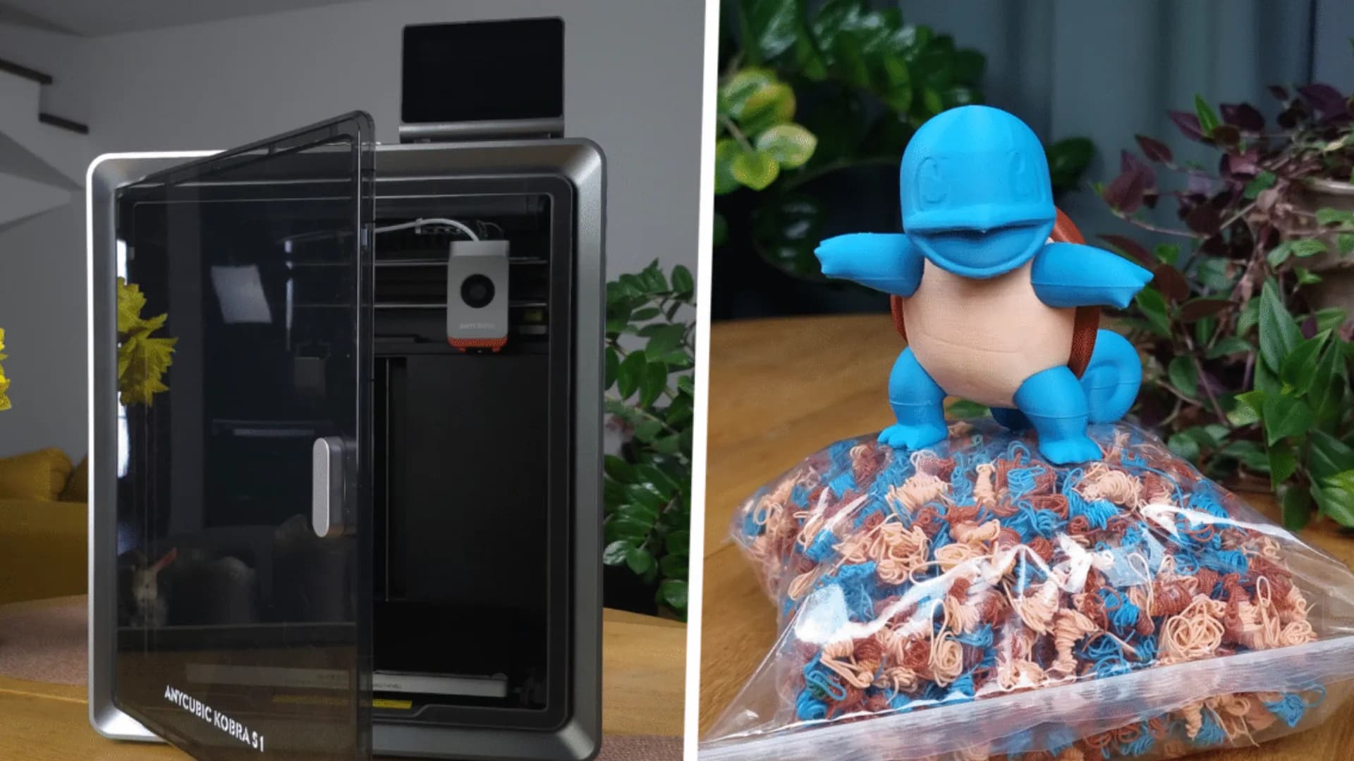 3D-принтер Anycubic Kobra S1 Combo (Black)