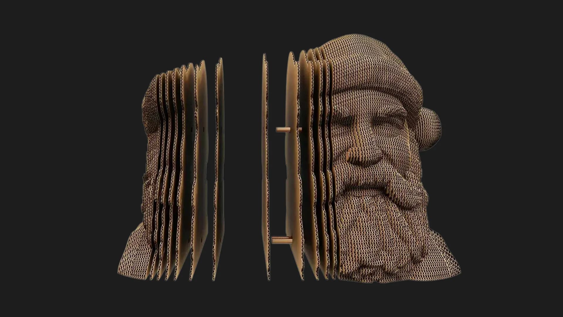 Картонный 3D пазл-конструктор Cartonic Санта-Клаус (Santa Claus) (CARTSANTA)
