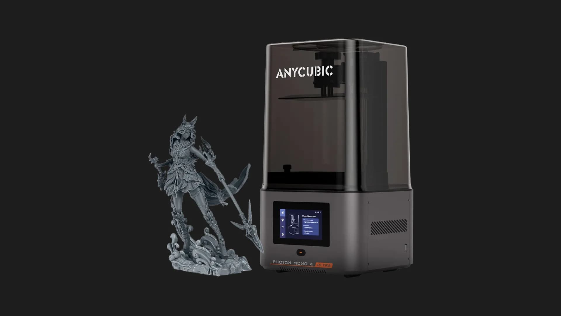 3D-принтер Anycubic Photon Mono 4 Ultra (Gray)