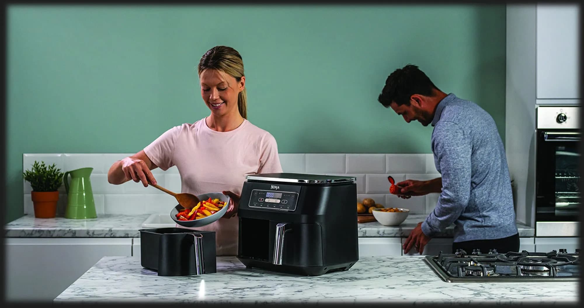 Мультипечь Ninja Air Fryer Dual zone AF300EU