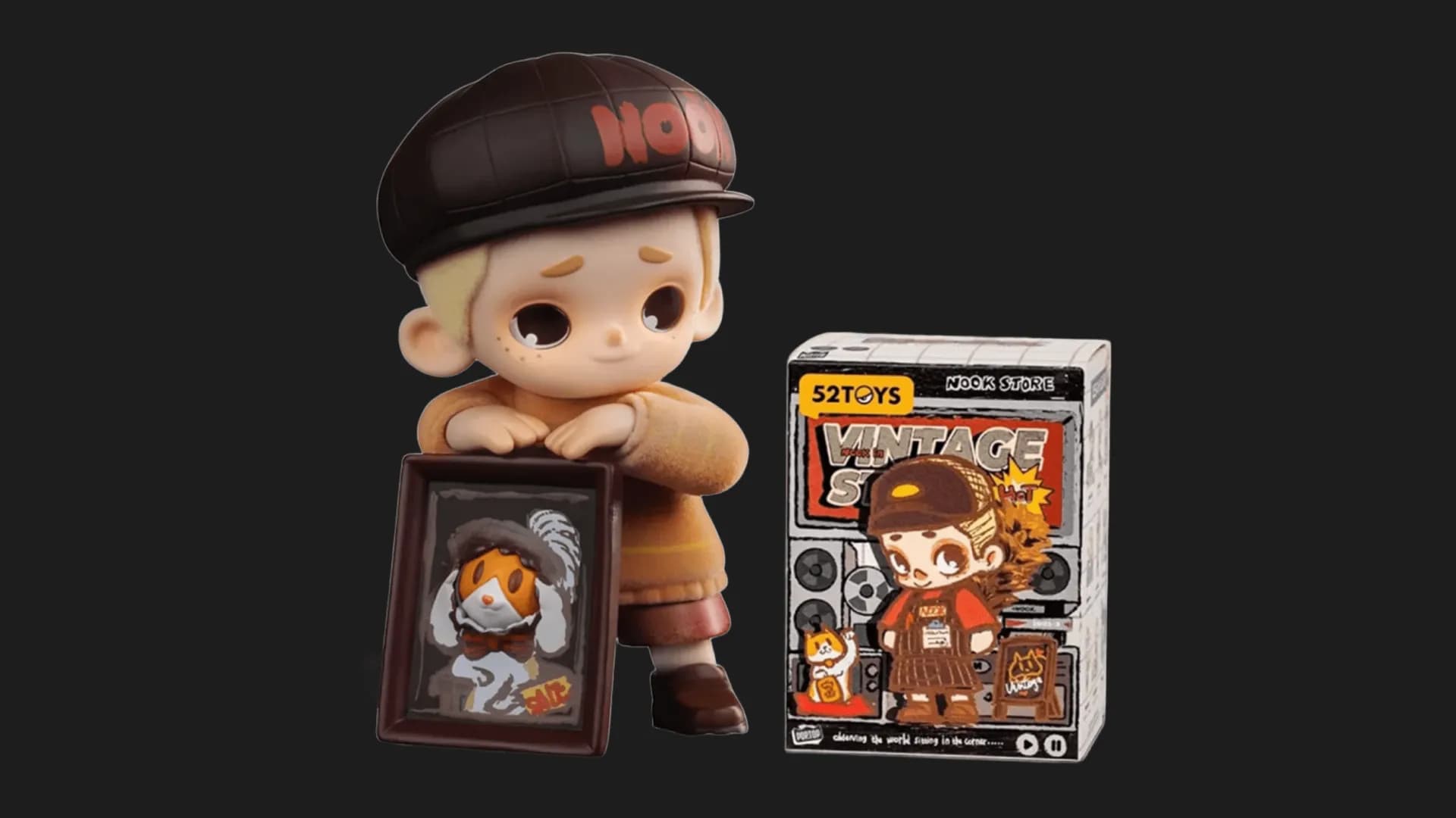 Коллекционная фигурка Pop Top 52Toys серии NOOK — Винтажный магазин (24CB566NK04)