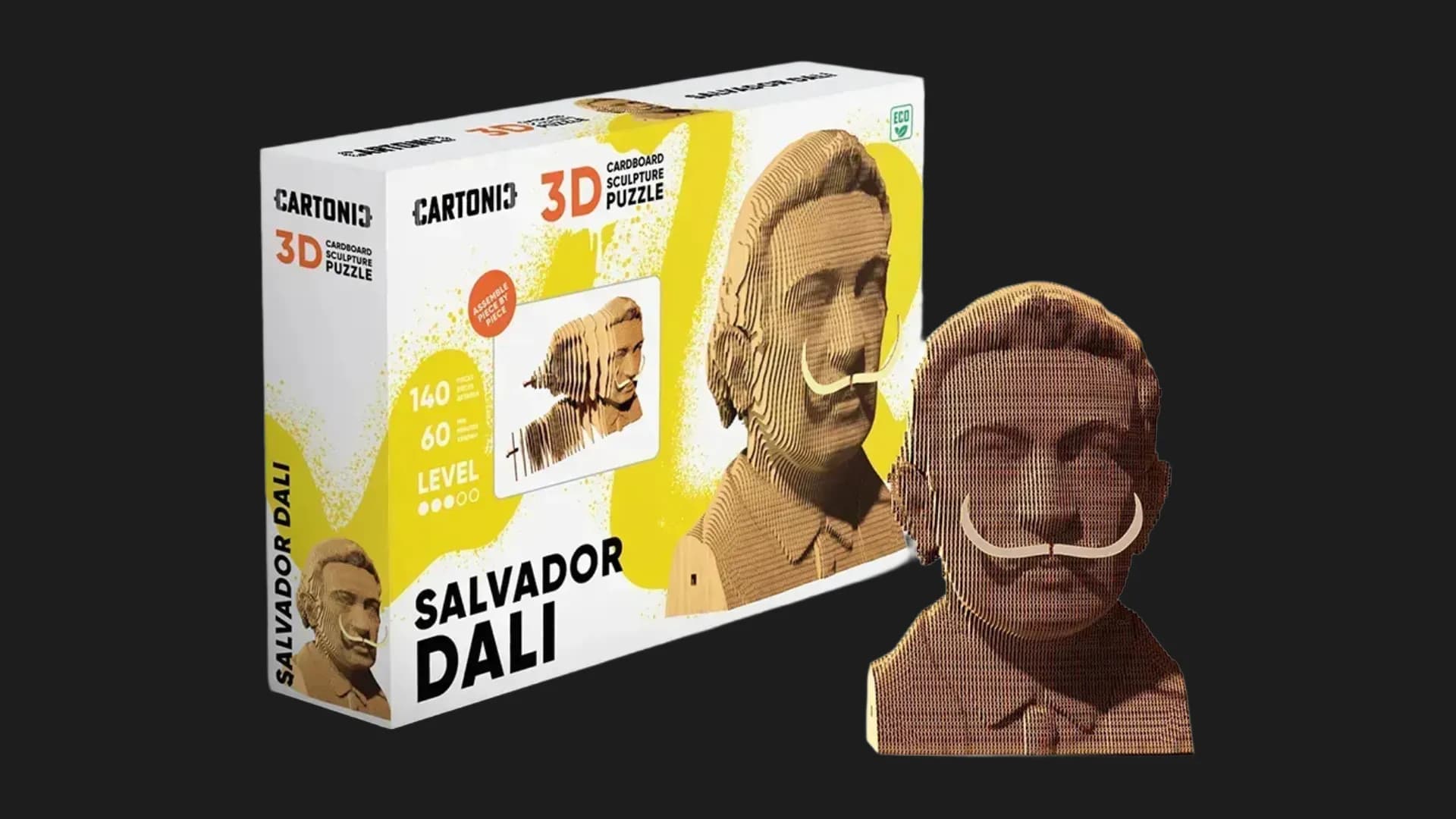 Картонный 3D пазл-конструктор Cartonic Сальвадор Дали (Salvador) (CARTMSDL)
