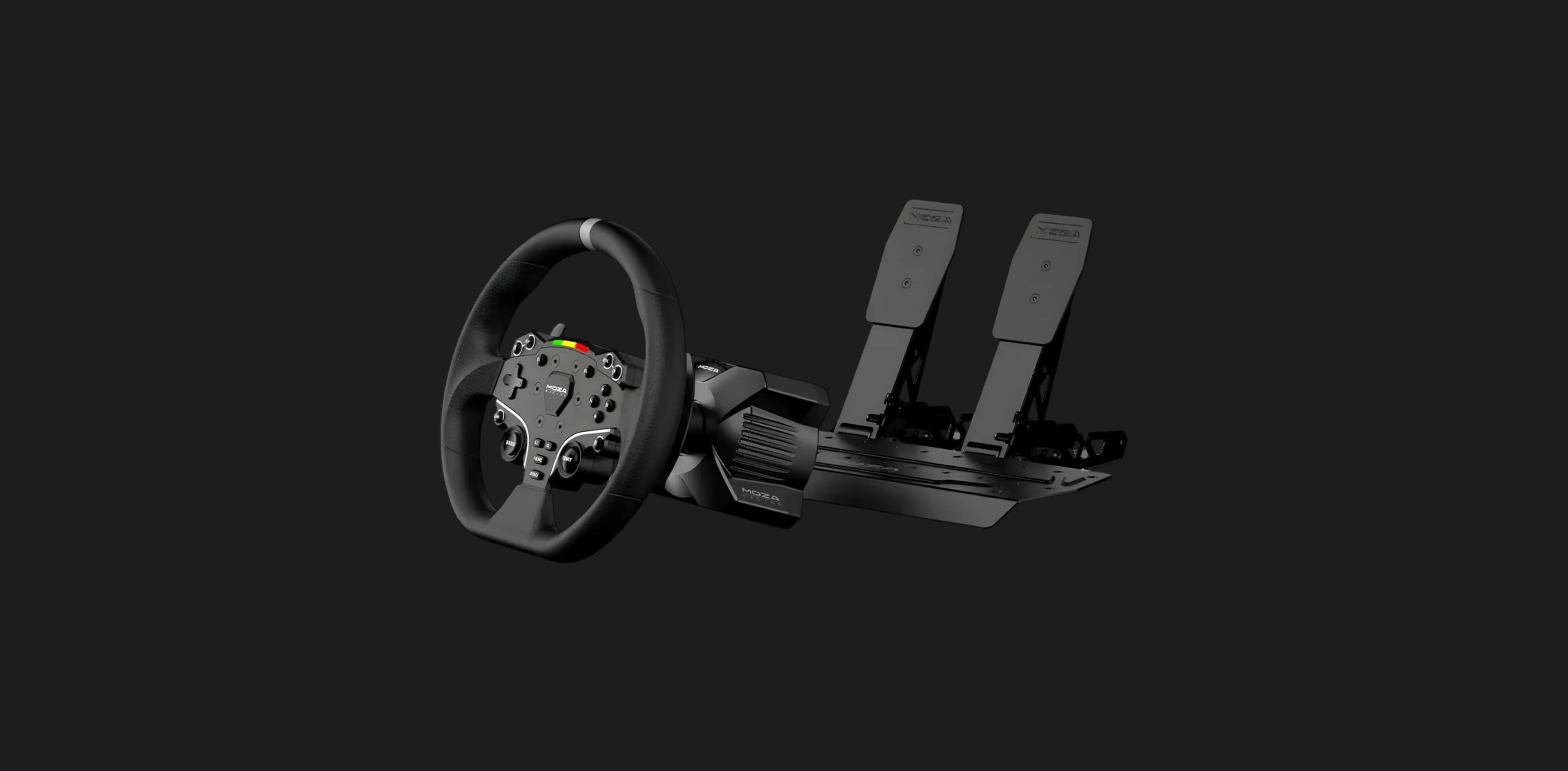 Комплект (руль, педали) Moza R3 Racing Bundle PC (Black) (UA)
