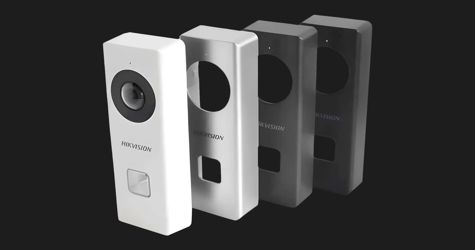 Видеозвонок Hikvision (Gray)