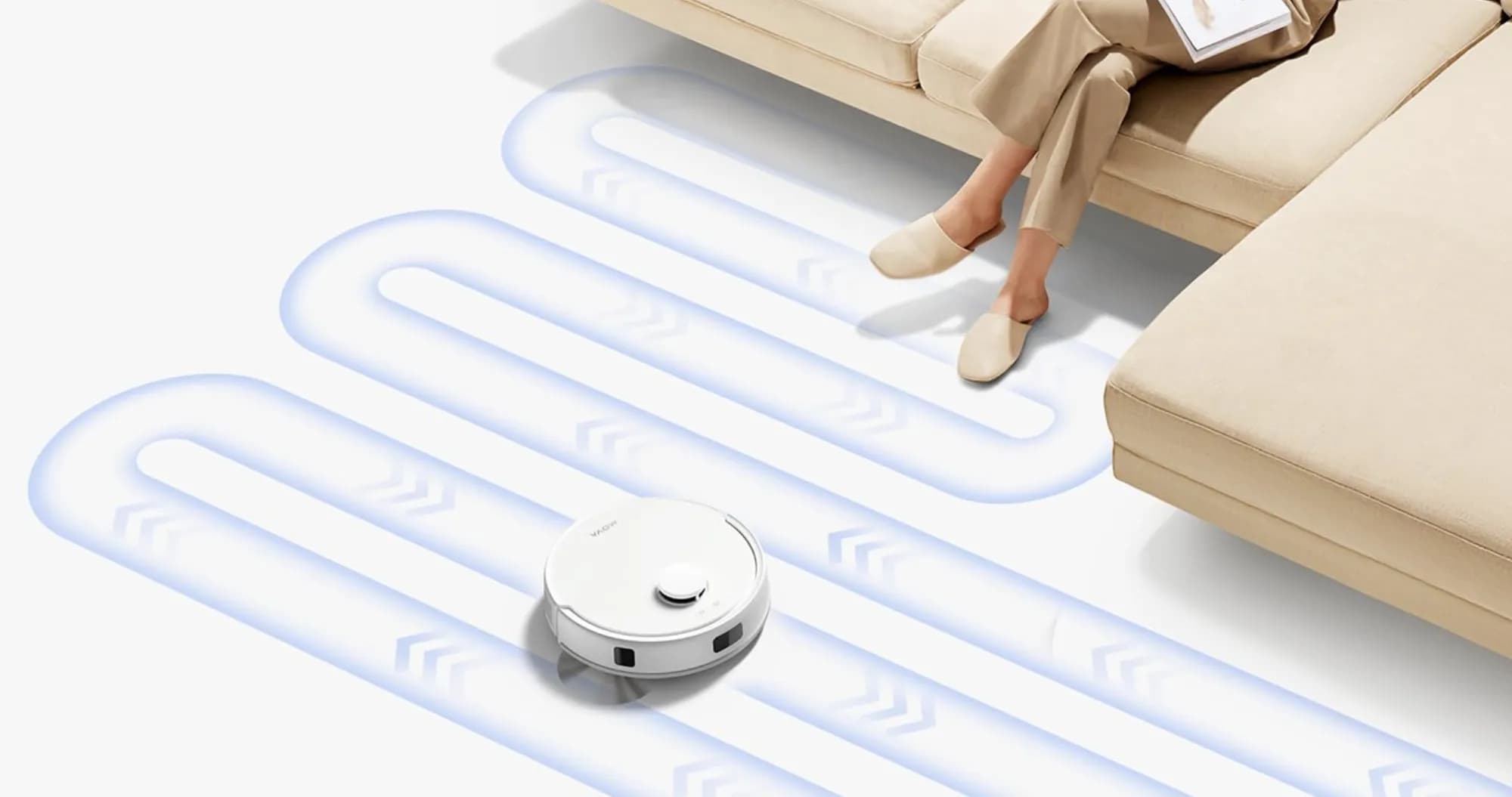Робот-пылесос Mova E20 (White)