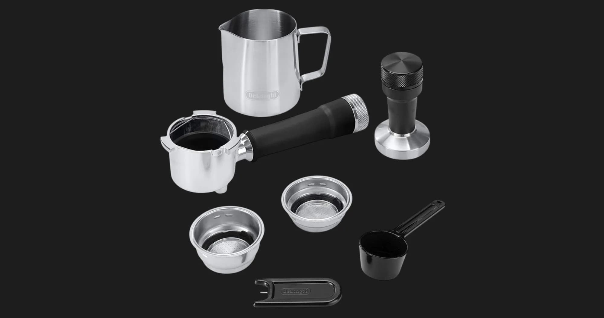 Рожковая кофеварка DeLonghi Dedica Duo (Metallic) (EC890.M)
