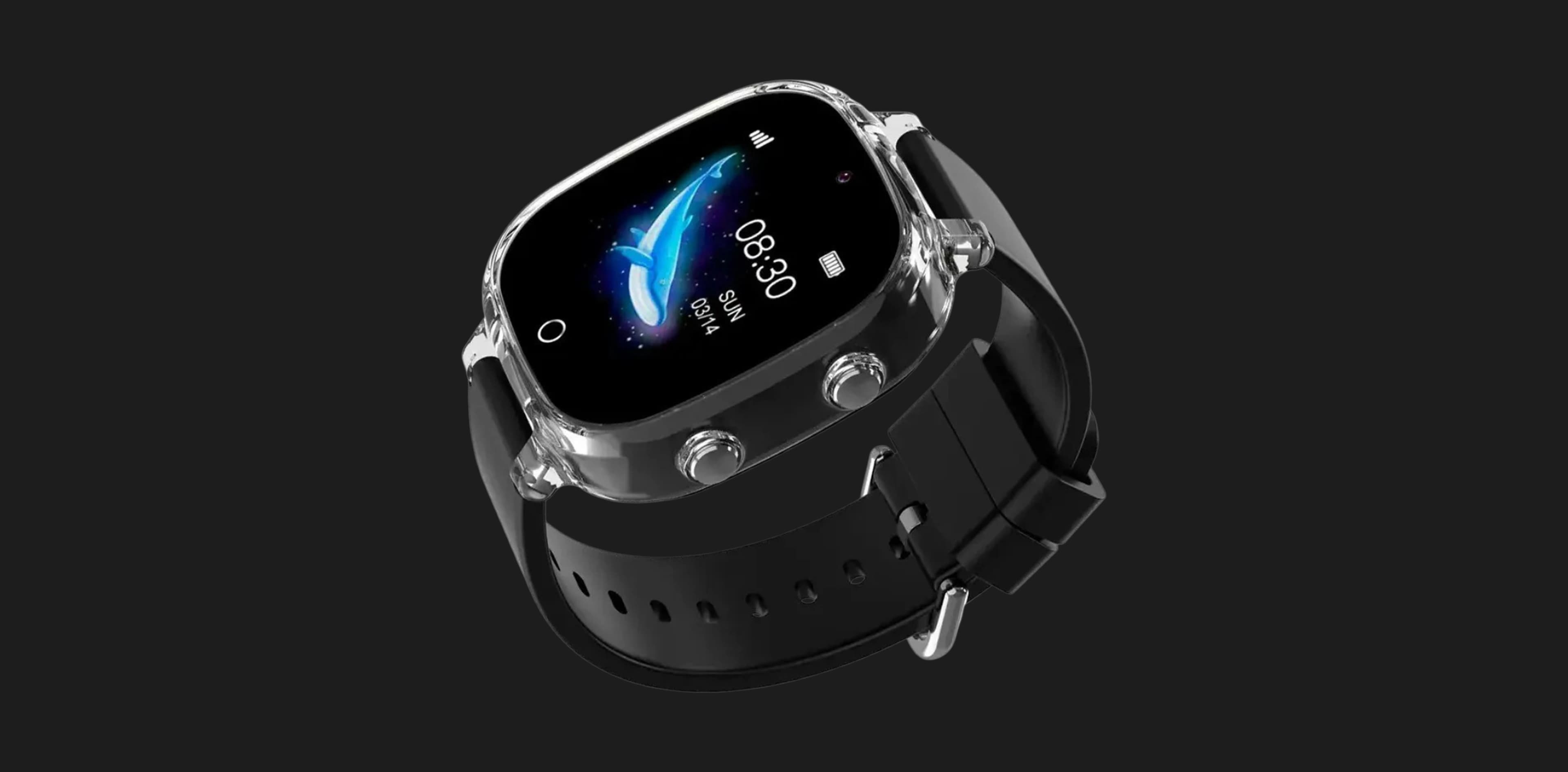 Детские смарт-часы Gelius Pro Summer с GPS/4G/ESIM (Black)