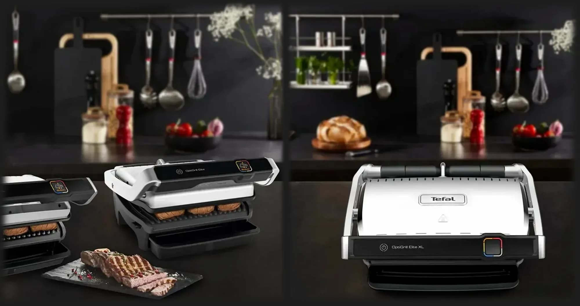 Гриль Tefal OptiGrill ELITE XL GC760D30