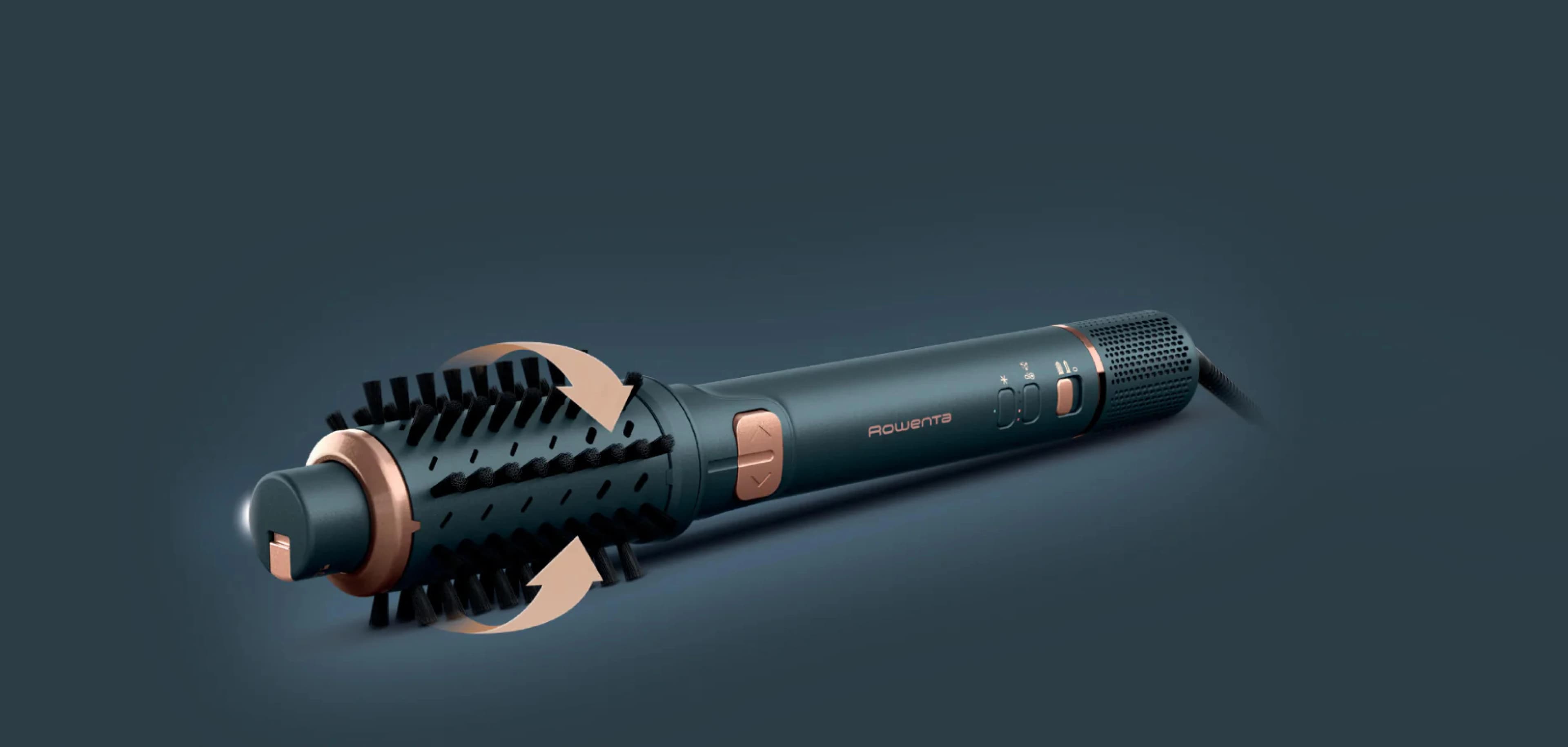 Фен-щетка Rowenta Air Rotate 3в1 (Green/Gold)