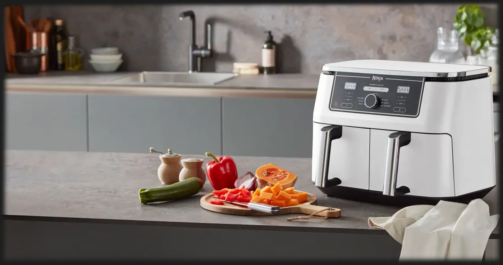 Мультипечь Ninja Air Fryer Dual zone AF400EUWH