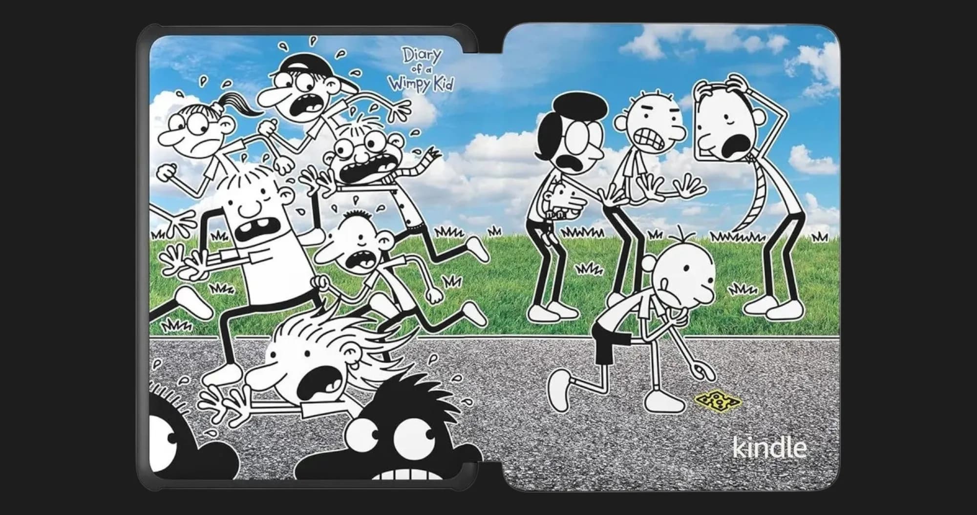 Электронная книга Amazon Kindle Paperwhite Kids 12th Gen (2024) (Diary of a Wimpy Kid) (Standard)
