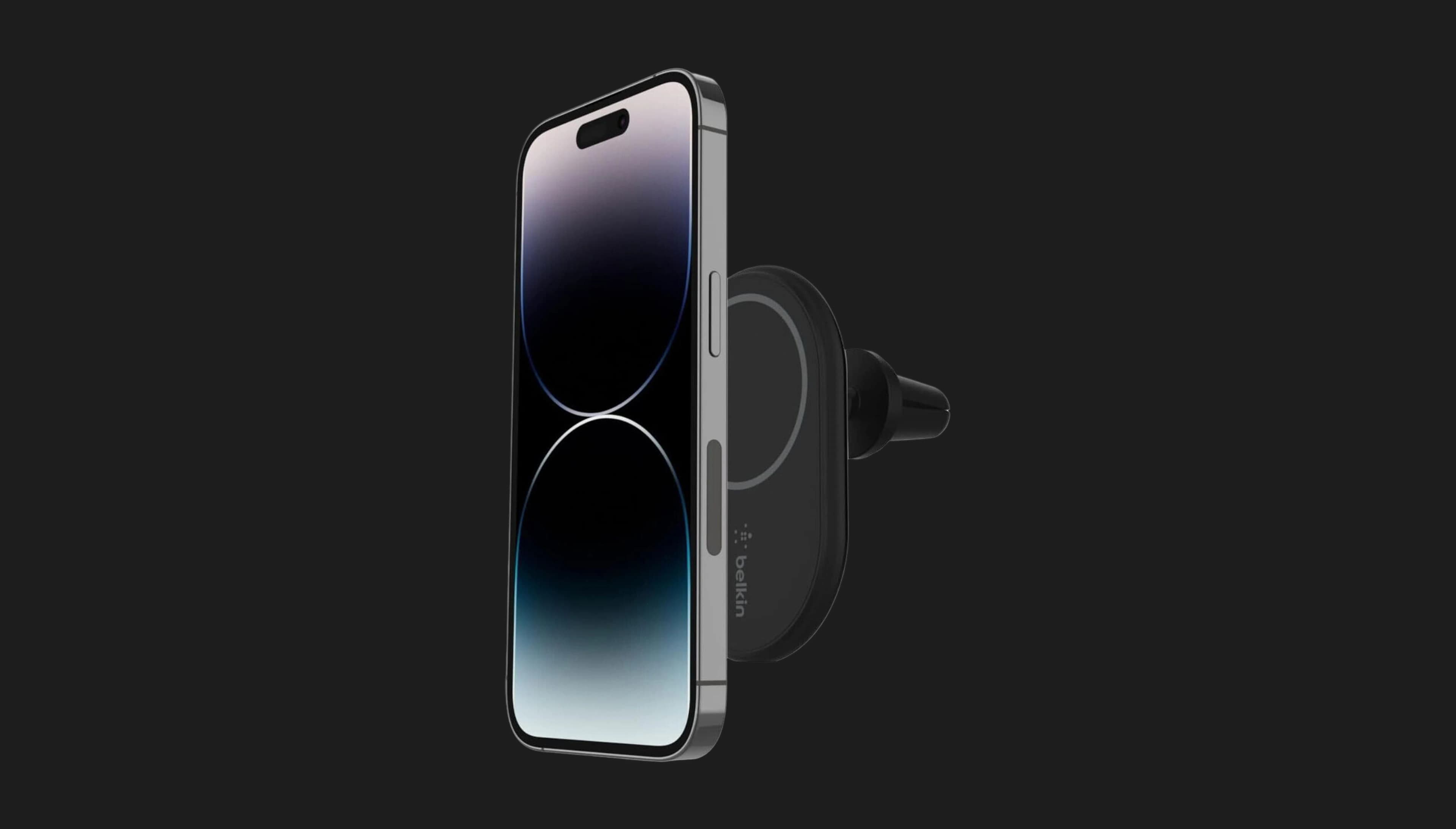 Автодержатель Belkin Car Mount Magnetic Charging Qi