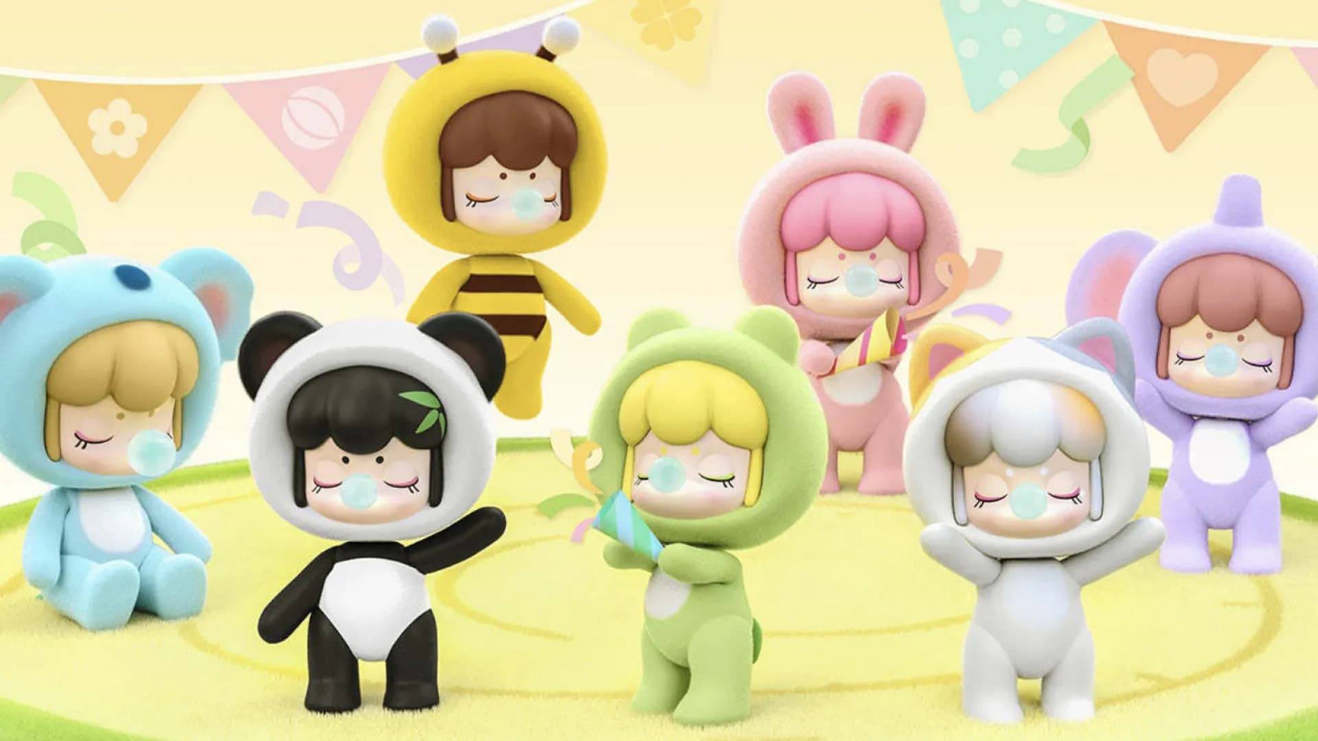 Коллекционная фигурка Pop Top Rolife серии Baby Nanci — Пушистая вечеринка (NCXX)