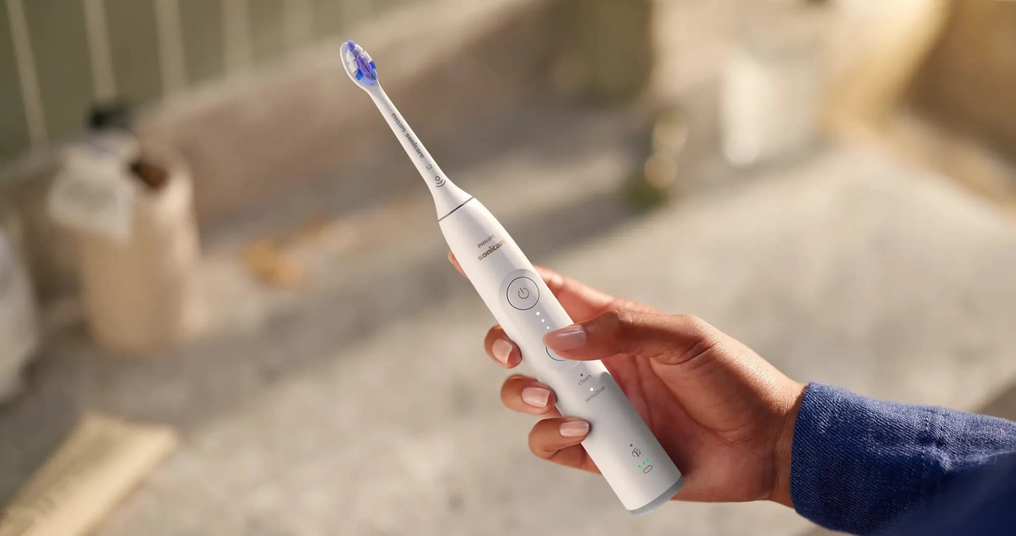 Зубная электрощетка Philips Sonicare Series 6100 (Blue) (HX7406/01)