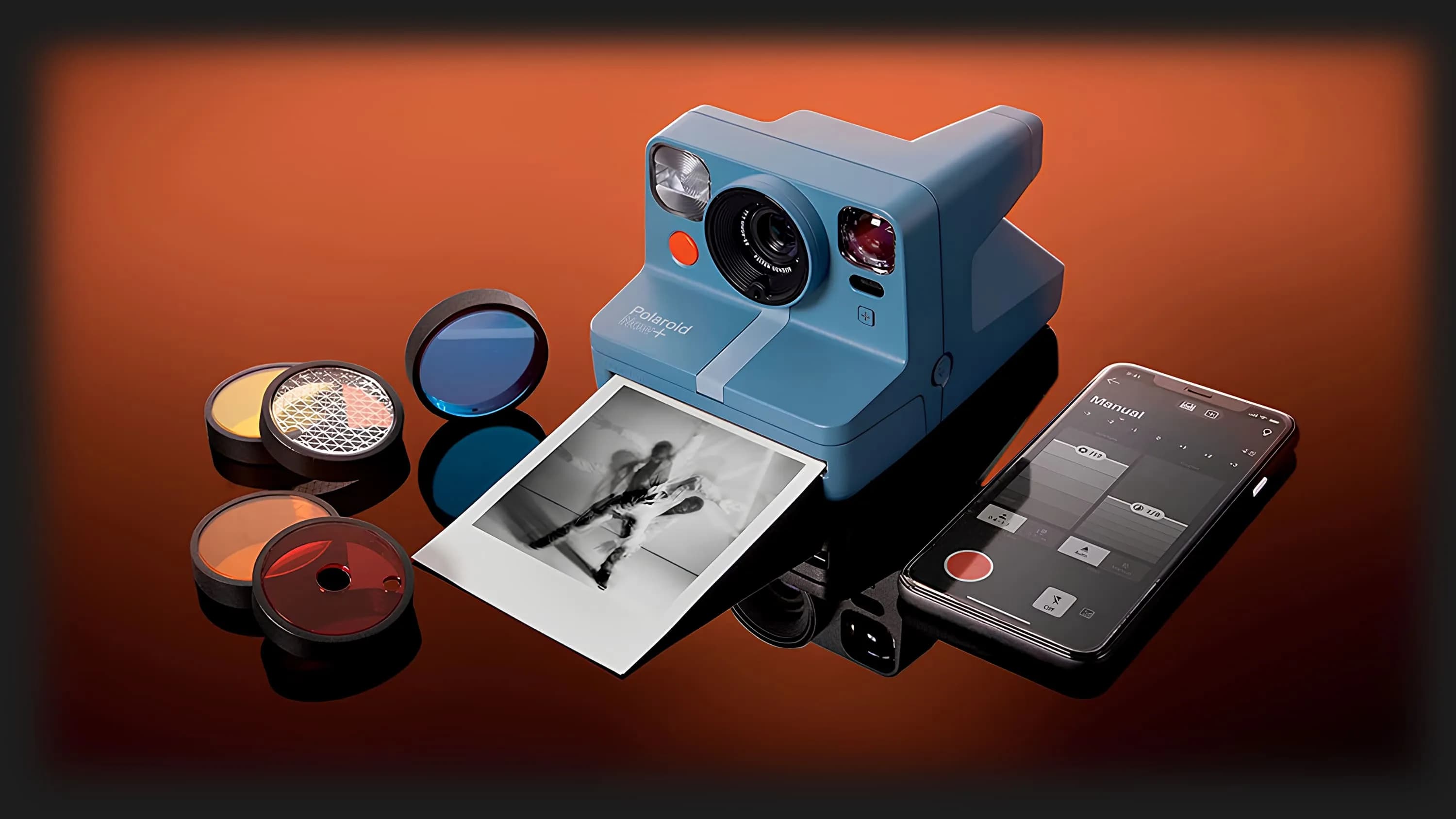Фотокамера Polaroid Now+ Gen 2 (5 lens filters) (Black)