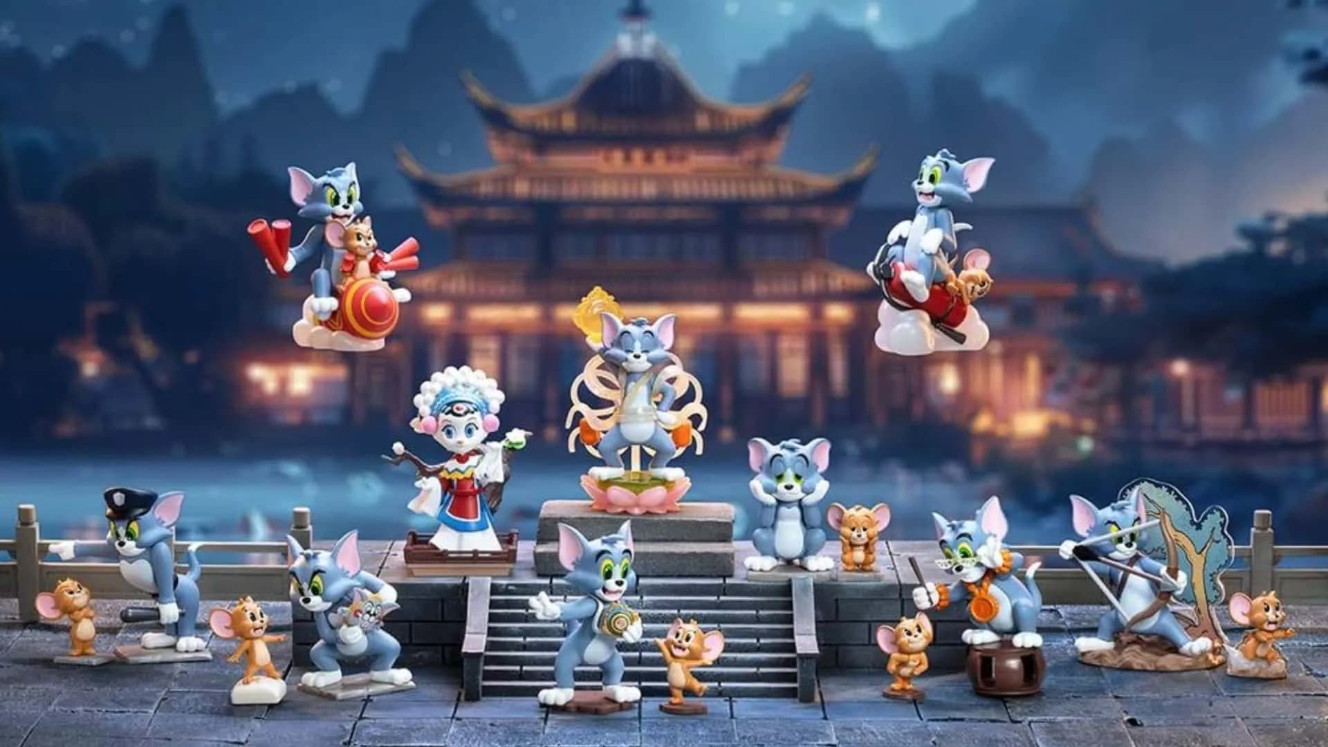 Коллекционная фигурка-сюрприз Pop Mart Tom & Jerry (Forbidden Compass) (TJFC-01)