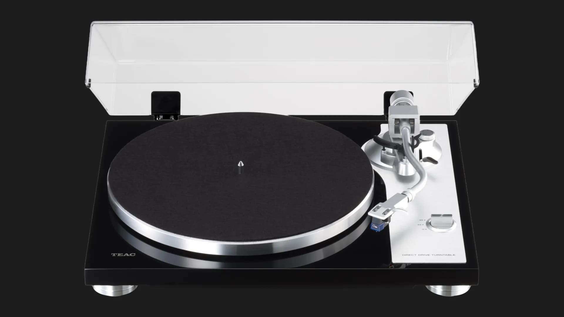 Виниловый проигрыватель TEAC Hi-Fi TN-4D-SE/B (Black)