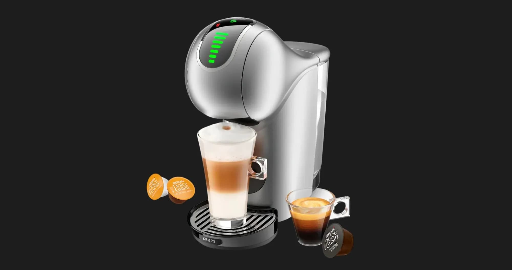 Кофеварка капсульная Krups S Touch (Metallic) (KP440E10)