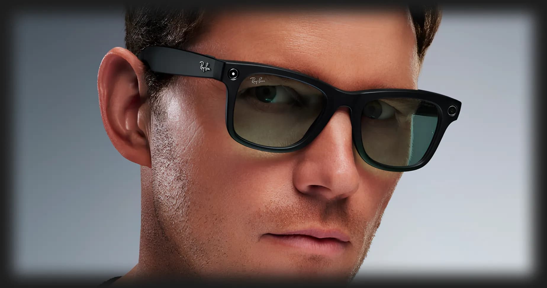 Смарт-очки Ray-Ban Meta Wayfarer (Gen 2) (Matte Black/Clear) (RW4012 601SSB 50-22) (M)
