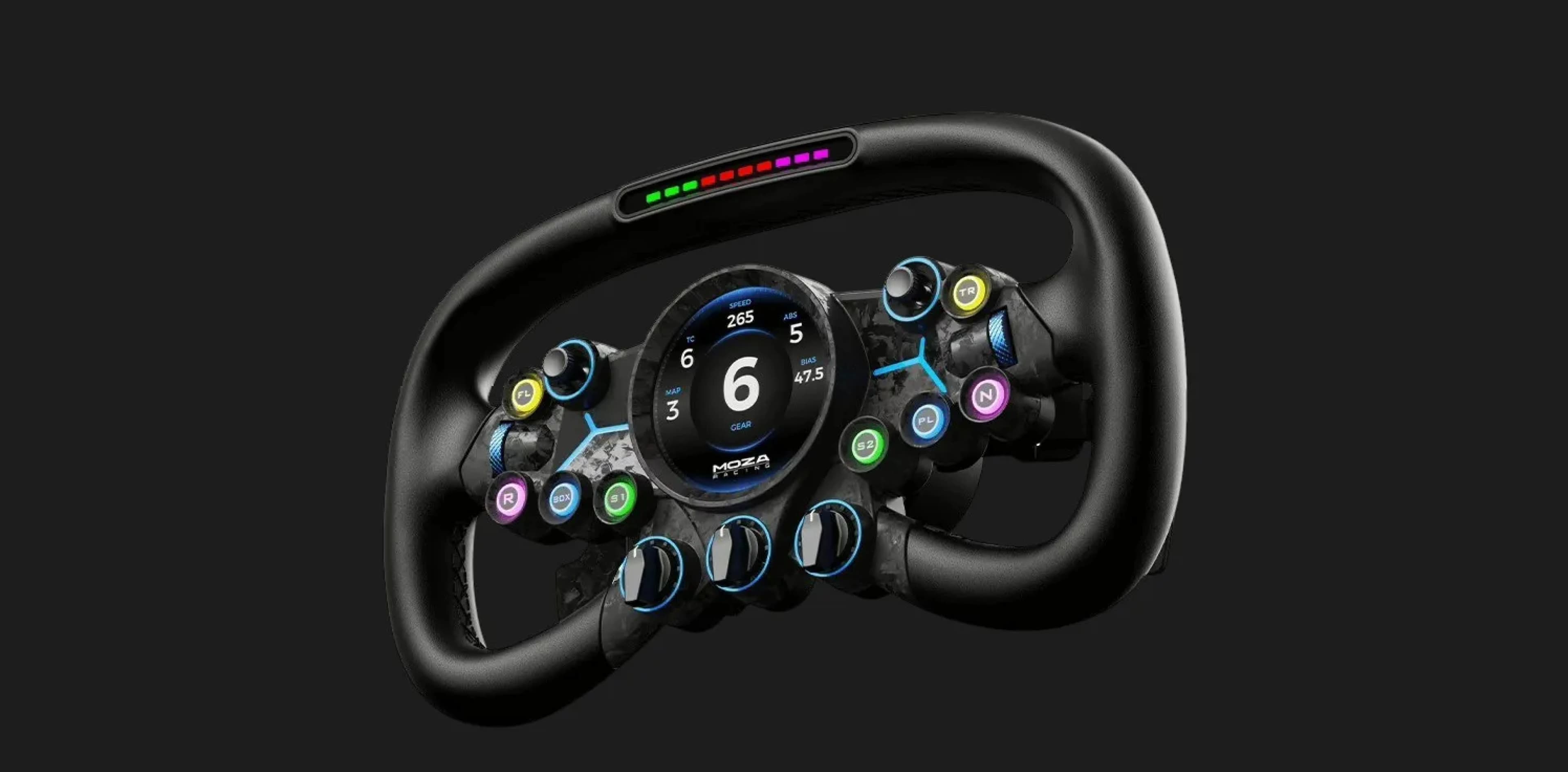 Руль Moza Racing Vision GS Steering (Black) (UA)