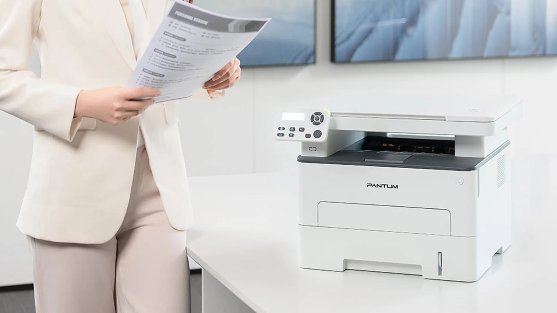 МФУ cветодиодный Pantum M6700D (White)