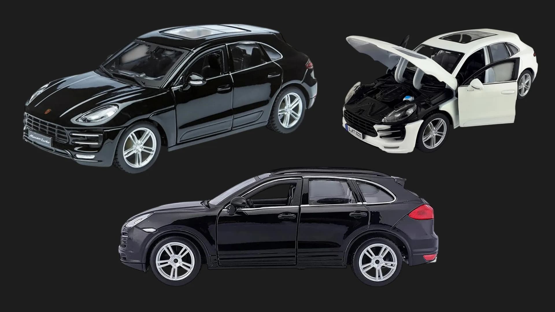 Автомодель Bburago Porsche Macan в ассортименте (1:24) (18-21077)