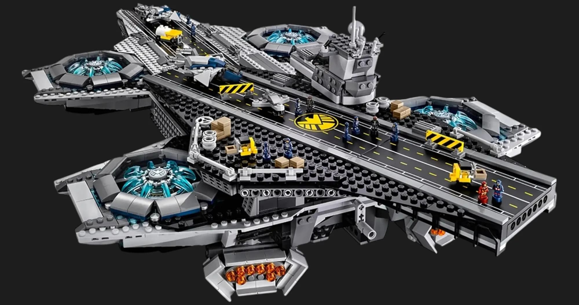 Конструктор LEGO Marvel Геликарриер Щит (76042)