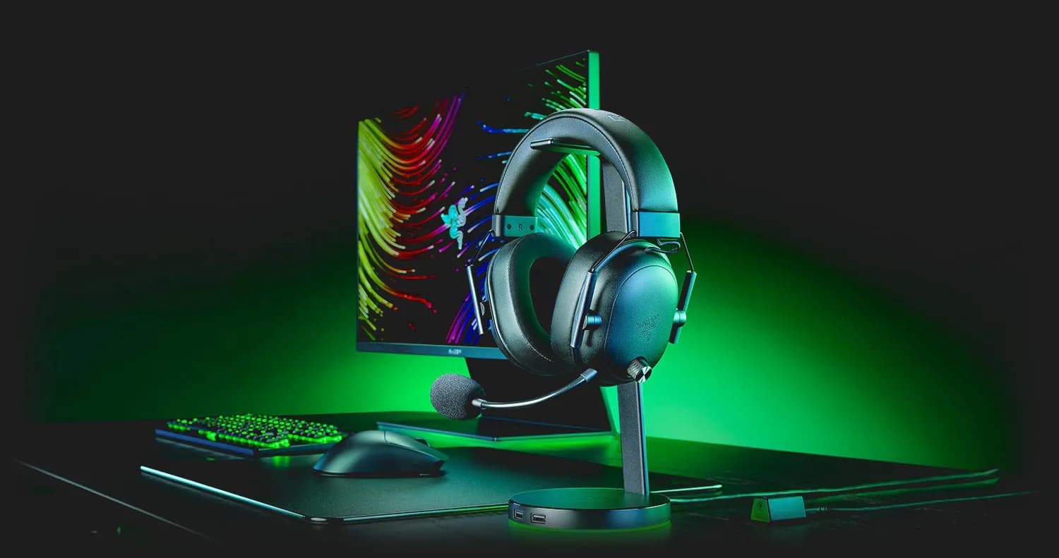 Игровая гарнитура Razer Blackshark V2 HyperSpeed Wireless (Black) (RZ04-04960100-R3M1) (UA)