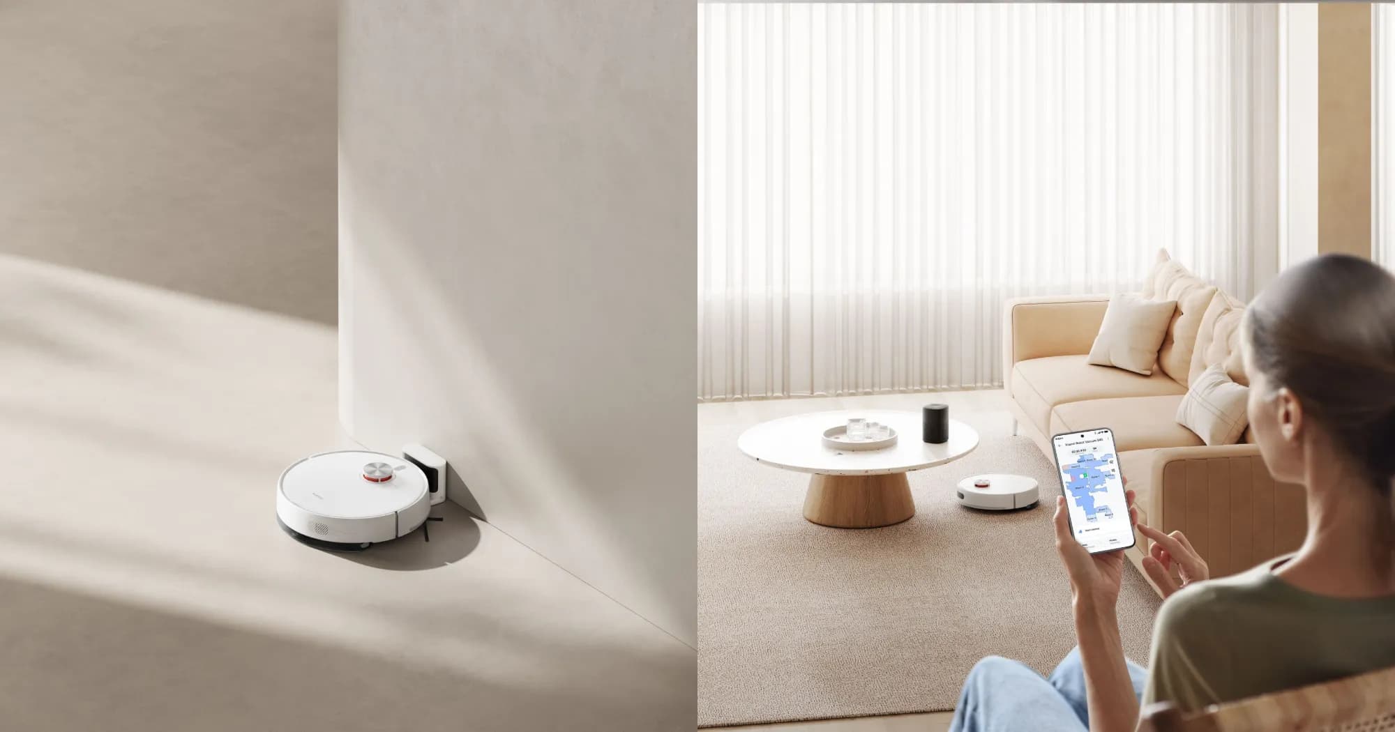 Робот-пылесос Xiaomi Robot Vacuum S40C (White)