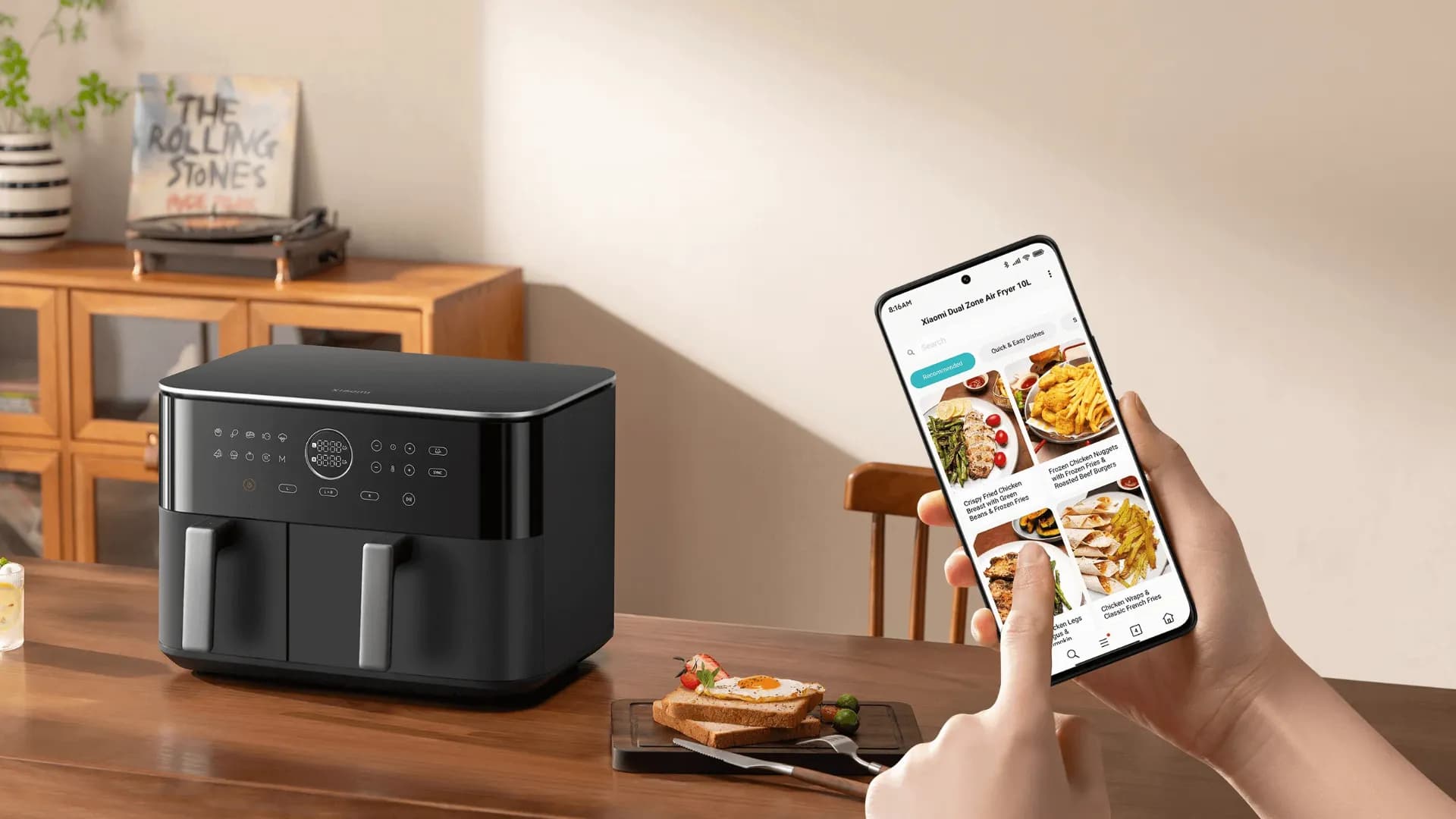 Мультипечь Xiaomi Dual Zone Air Fryer 10L (Black)