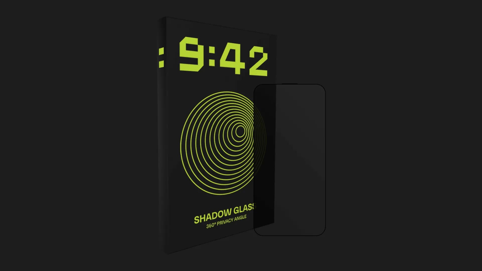 Защитное стекло 9:42 Shadow для iPhone 17 Pro
