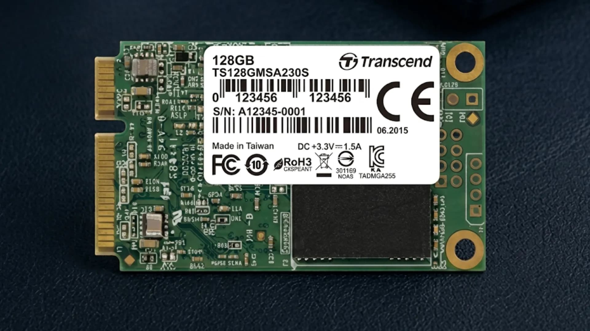 SSD Transcend 230S 128GB mSATA (TS128GMSA230S)