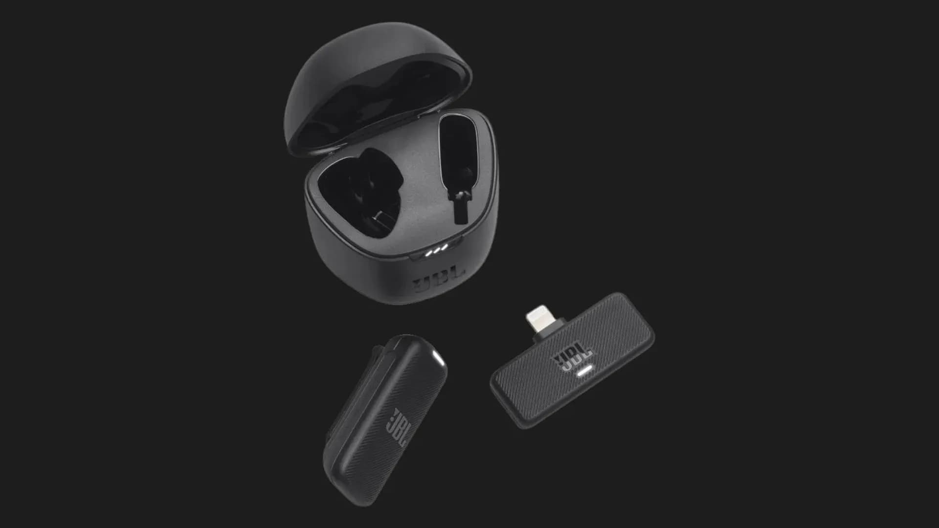 Беспроводной петличный микрофон JBL Quantum Stream Wireless Lightning (Black)