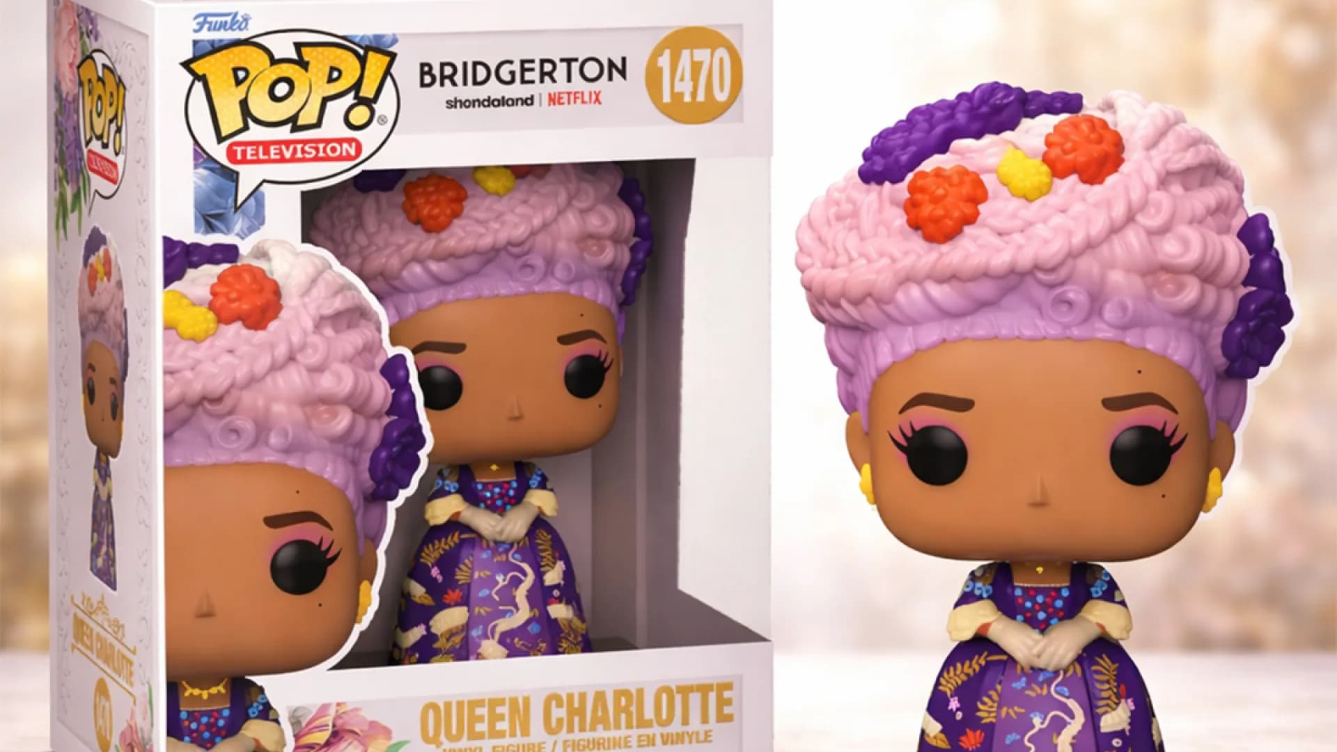 Фигурка Funko Pop! серии Бриджертоны — Королева Шарлотта (72206)
