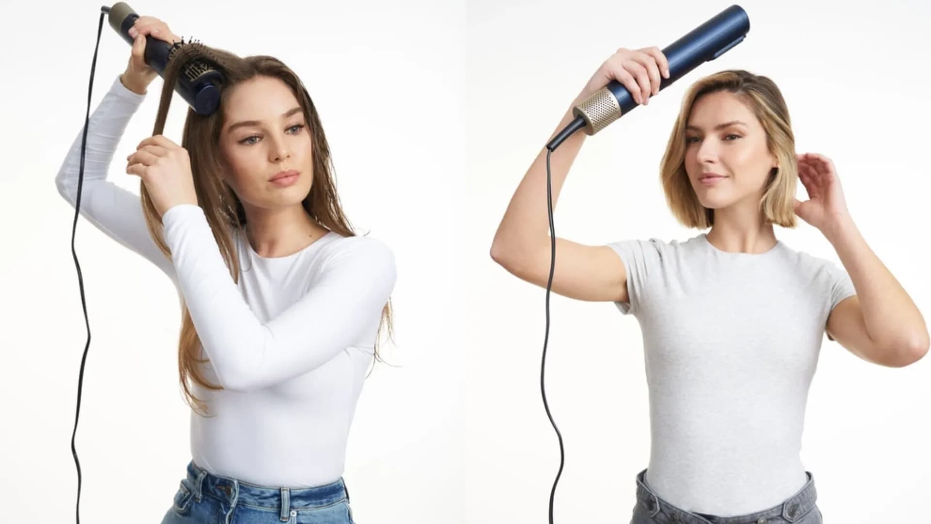 Фен-щетка Babyliss Air Wand (Dark Blue)