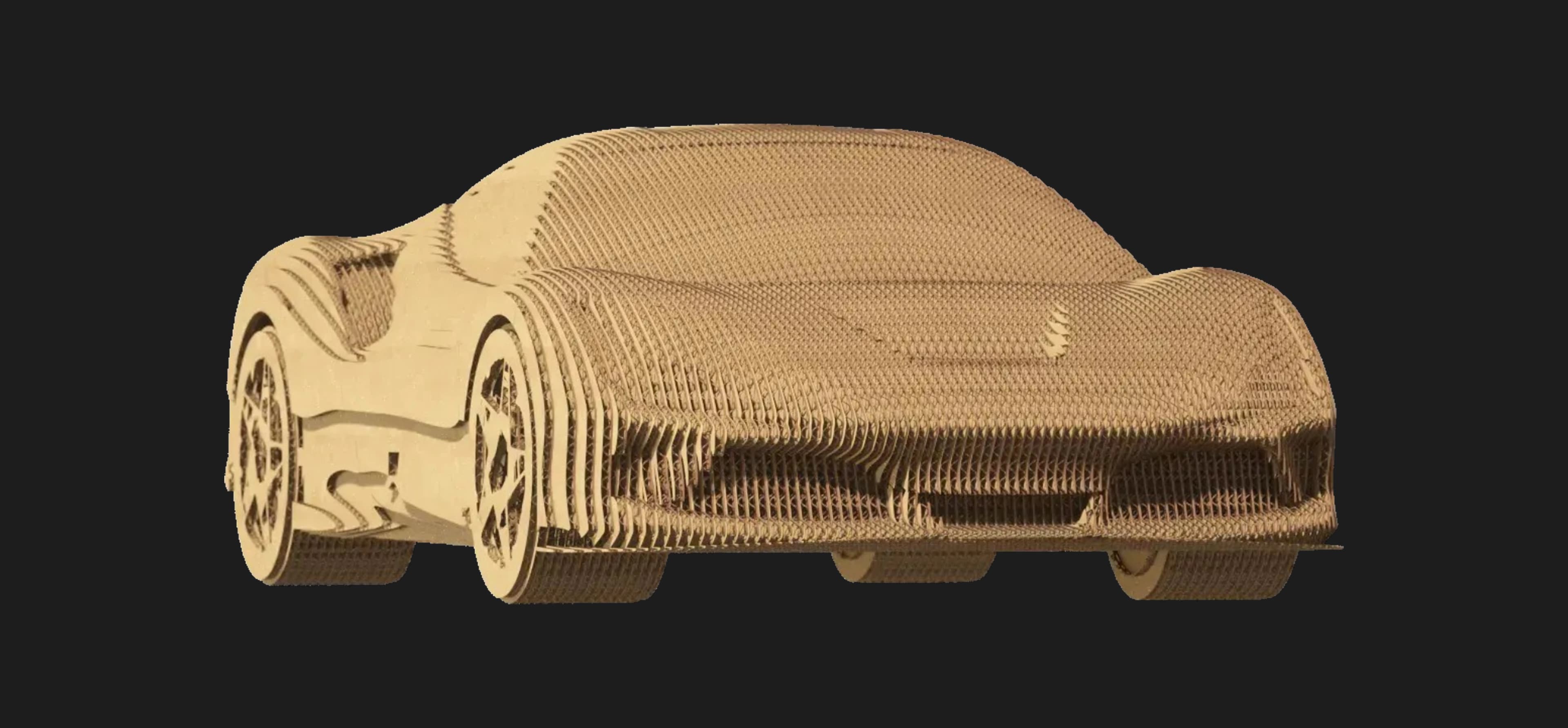 Картонный 3D пазл-конструктор Cartonic Ferrari (Ferrari) (CARTFER)
