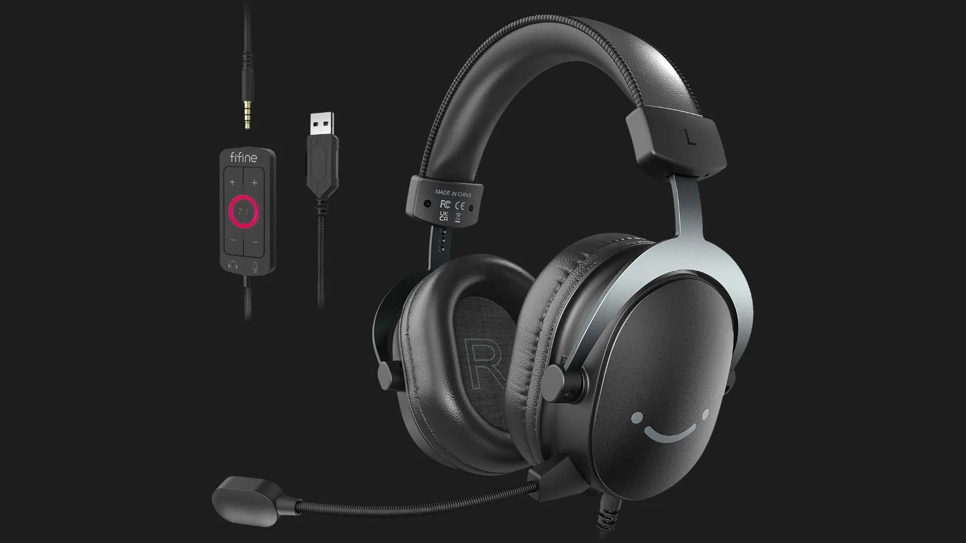 Игровая гарнитура Fifine H9 (Black) (UA)