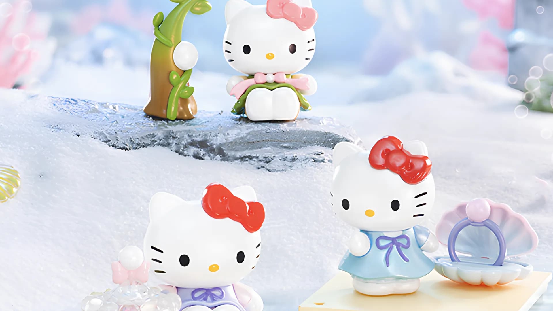 Фигурка-сюрприз Pop Top Hello Kitty — Жемчужная мечта (25WH-006)