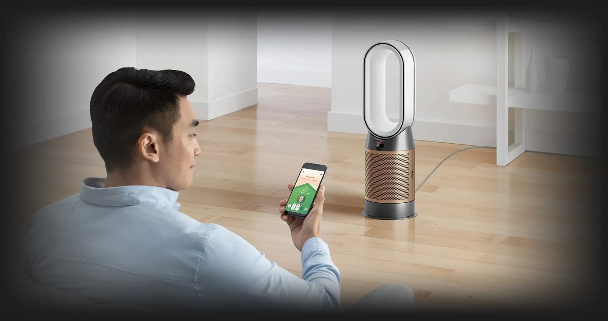 Очиститель воздуха Dyson Purifier Pure Hot + Cool HP09 (White/Gold)